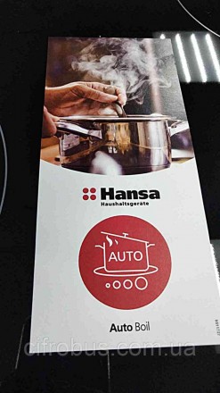 Електрична варильна поверхня Hansa BHCI66306 має розміри 57,5x50,5 см і оснащена. . фото 2