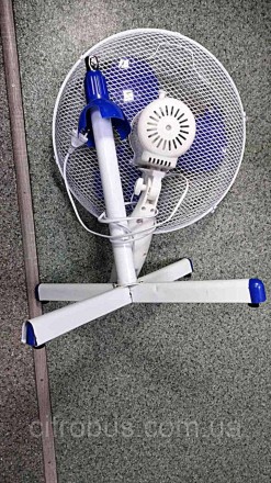 Підлоговий вентилятор Rotex RAF50-E зуміє допомогти Вам перенести спекотний день. . фото 2