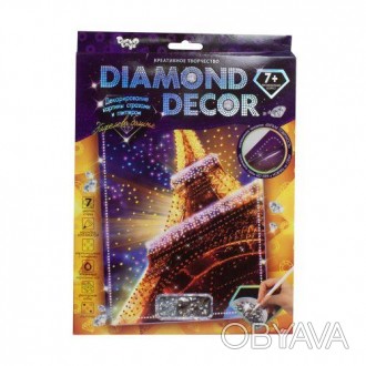 Набор для творчества "Diamond Decor". С помощью набора можно создать красивую ка. . фото 1