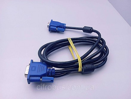 Оптимальне передавання аналогового сигналу
VGA-кабель з 15-контактними роз'ємами. . фото 4