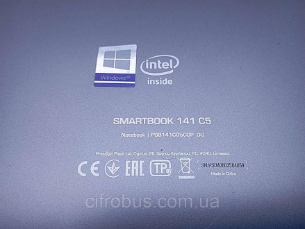 Prestigio SmartBook 141 C5 (Intel Celeron N3350 @ 1.1GHz/Ram 4GB/eMMC 64GB/Intel. . фото 5