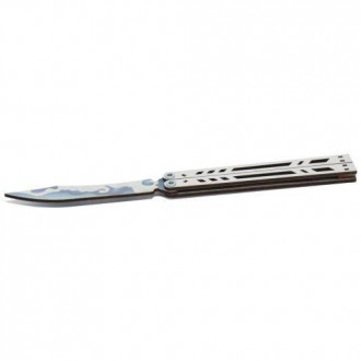 Нож сувенирный - бабочка. Материал: фанера. Длина ножа - 26.5 см, ширина ручки -. . фото 8