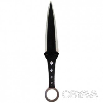 Ніж сувенірний "КУНАЙ Reaper" Матеріал: фанера. Довжина ножа – 24 см, ширина руч. . фото 1