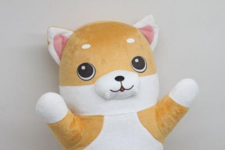Очаровательная игрушка-обнимашка в виде рыжего котика. Игрушка очень мягкая, при. . фото 4