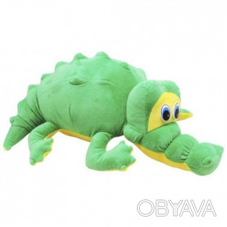 Забавная и приятная на ощупь игрушка-крокодильчик, дающая чувство комфорта и спо. . фото 1