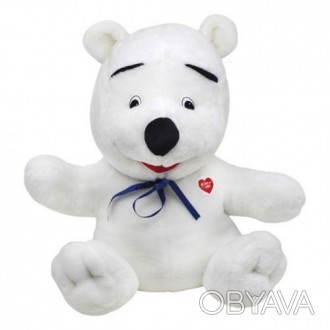 Мʼяка іграшка виглядає як ведмедик з популярного мультфільму. Плюшева, приємна н. . фото 1