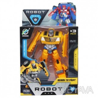 Робот-трансформер серии "Robot war" будет прекрасным подарком ребенку. Трансформ. . фото 1