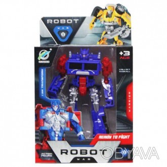 Робот-трансформер серії "Robot war" буде чудовим подарунком для дитини. Трансфор. . фото 1