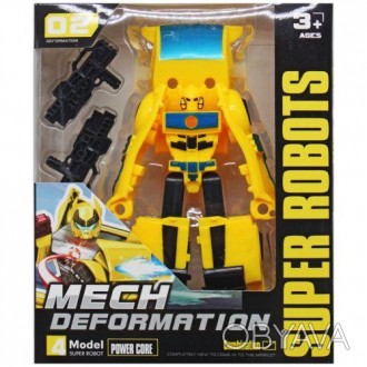 Робот-трансформер серии "Mech Defender" будет отличным подарком для ребенка. Тра. . фото 1