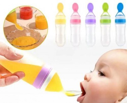 Бутылочка-ложечка для кормления новорожденного – это отличный способ приучить ре. . фото 3