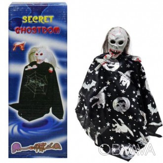 Жуткая декорация на Хэллоуин - игрушечный скелет, который умеет танцевать и изда. . фото 1