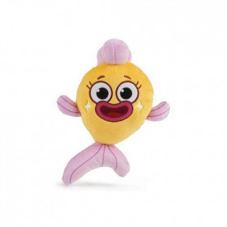 Милая мягкая игрушка в виде забавного героя мультсериала "Baby Sharkʼs Big Show". . фото 2