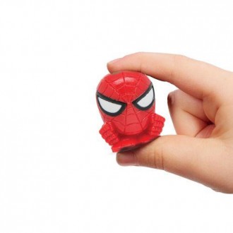 Игрушка-сюрприз в шаре с любимыми героями Spiderman от Marvel. В наборе есть одн. . фото 3