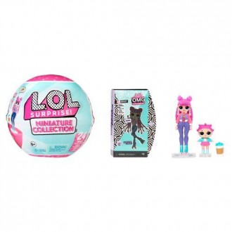 Набор-сюрприз с миниатюрной куколкой L.O.L. В комплекте есть мини-куколка OMG, м. . фото 2