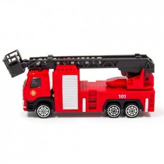 Игрушка в виде грузовика Volvo. Металлическая кабина придает игрушке прочность и. . фото 3