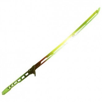 Модель меча сувенирная "Киберкатана GOLD". Длина - 72 см. Выполнено из хорошо от. . фото 3