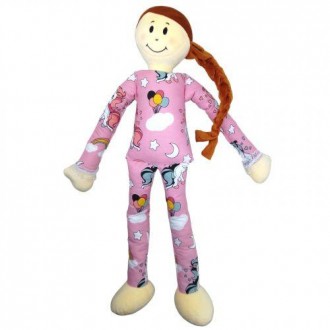 Мʼяка лялька-обіймашка - це ніжна іграшка у вигляді дівчинки, яка призначена для. . фото 2