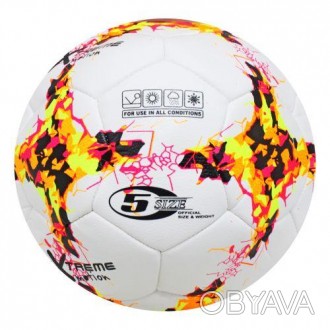Футбольный мяч. Размер №5. Качественный и надежный мяч, выполненный из PVC (поли. . фото 1