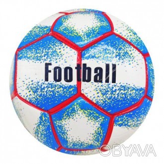 Футбольний мʼяч розміру №5 (стандартний розмір) з яскравим принтом – ідеальний с. . фото 1