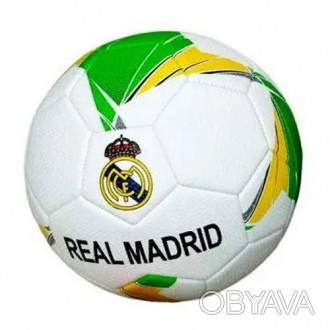 Футбольный мяч размера №5 (стандартный размер) с ярким принтом - идеальный спорт. . фото 1