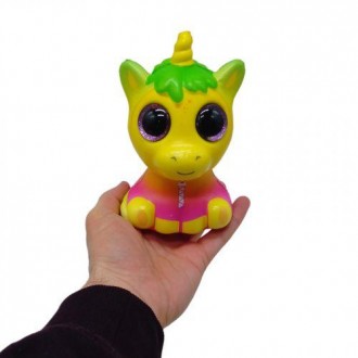 Іграшка-антистрес з ароматом "Squishy" у вигляді забавного звірятка з великими б. . фото 4