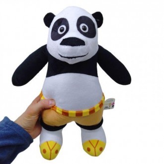 Мягкая игрушка в виде персонажа мультфильма "Панда Кунг-фу" - это удивительное с. . фото 3