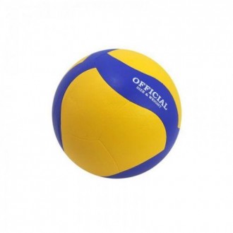 Качественный и надежный волейбольный мяч из PVC. Имеет прочные швы. Стандартный . . фото 3