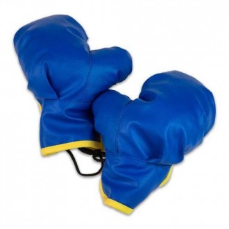 Детские боксерские перчатки предназначенные для детей, занимающихся боксом или д. . фото 3