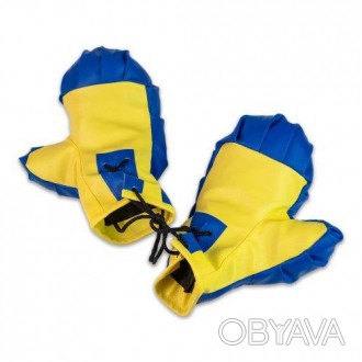 Детские боксерские перчатки предназначенные для детей, занимающихся боксом или д. . фото 1