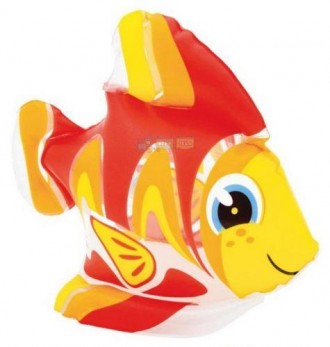 Надувна іграшка у вигляді забавної рибки. З нею можна купатися як в басейні, так. . фото 2