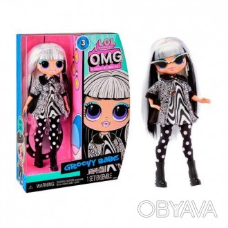 Модна лялечка серії "O.M.G." Заводна Крихітка - стильна та дуже активна. Вона об. . фото 1