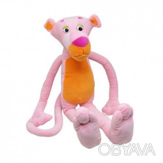 Нежная и приятная на ощупь игрушка "Розовая пантера", дающая ощущение комфорта и. . фото 1