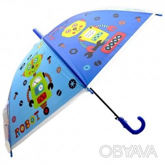 Дитяча парасолька-тростина з 8 спицями – стильний та практичний аксесуар для мал. . фото 1