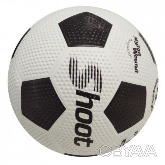 Резиновый футбольный мяч номер 5. От классического мяча отличаеться тем, что у н. . фото 1