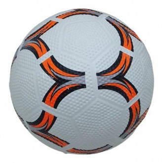 Резиновый футбольный мяч номер 5. От классического мяча отличаеться тем, что у н. . фото 2