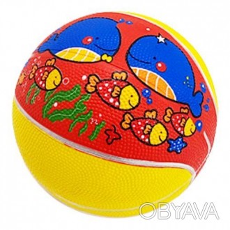 Дитячий баскетбольний мʼяч – ідеальний супутник для ігор у дворі, на спортивному. . фото 1