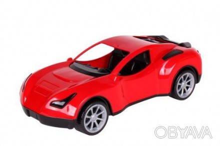 Пластикова іграшка у вигляді розкішного спортивного автомобіля. Виготовлений спо. . фото 1
