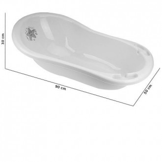 Ванночка для найменших з яскравим та привабливим дизайном! Малюнок на дні викона. . фото 3