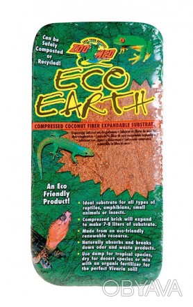 Кокосова крихта для тропічних тераріумів Croci Eco E E E E E E E E Earth - це 10. . фото 1