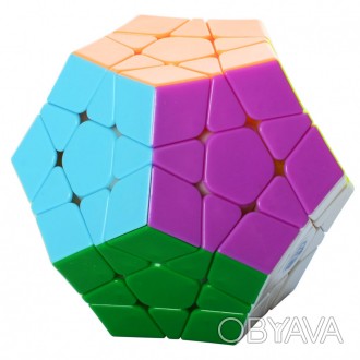 Захоплюючий барвистий кубик 0934C-1 QiYi X-Man Мегамінкс (Plane Stickerless) – у. . фото 1