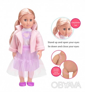 Ваша донечка відчує справжній захват, коли Ви подаруйте їй цю чудову лялечку. Ця. . фото 1