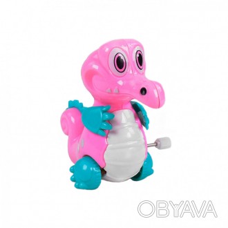 Заводна іграшка в формі динозаврика 908 А-2 стане прекрасним подарунком для всіх. . фото 1