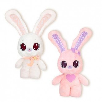 Мягкая игрушка Peekapets – Розовый кролик. Очень мягкая и приятная на ощупь. Кро. . фото 4