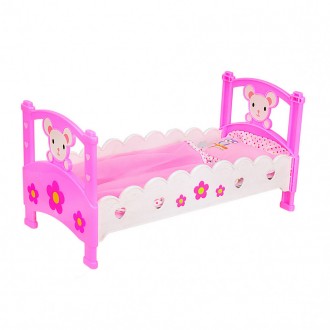 Іграшкові ліжечка і коляски для ляльок - необхідний елемент для гри в доньки-мат. . фото 4