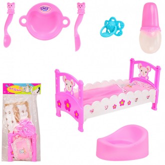 Іграшкові ліжечка і коляски для ляльок - необхідний елемент для гри в доньки-мат. . фото 2