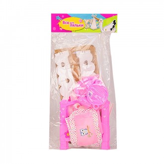 Іграшкові ліжечка і коляски для ляльок - необхідний елемент для гри в доньки-мат. . фото 3