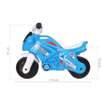 Іграшка «Мотоцикл ТехноК» — дитяче транспортний засіб, який припаде до душі мале. . фото 5