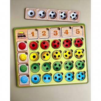 У наборі 34 плашки для сортування. Як грати: дитині необхідно розташувати плашку. . фото 4