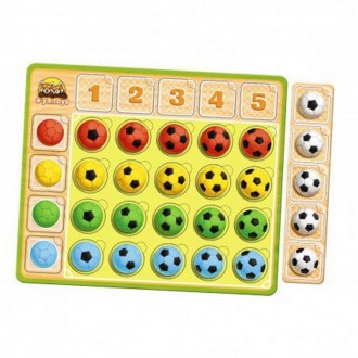 У наборі 34 плашки для сортування. Як грати: дитині необхідно розташувати плашку. . фото 2
