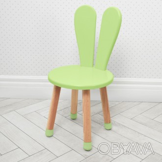 Дитячий стільчик Bambi 04-2G-ROUND зелений